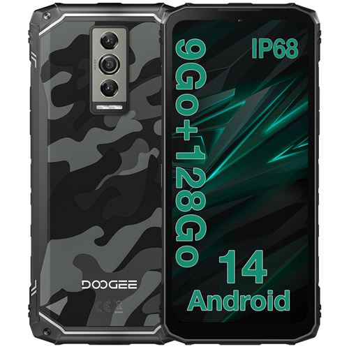DOOGEE Blade 10 Smartphone 6.56 128Go - Gris