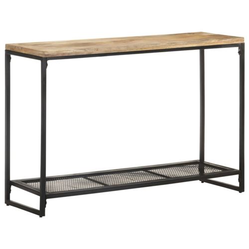 VIDAXL - Table console - Bois de manguier massif - 110 x 35 x 75 cm - Image 2
