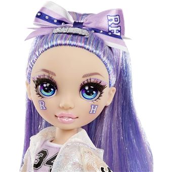 Poupée mannequin Rainbow High Pom Pom Girl Violet Willow
