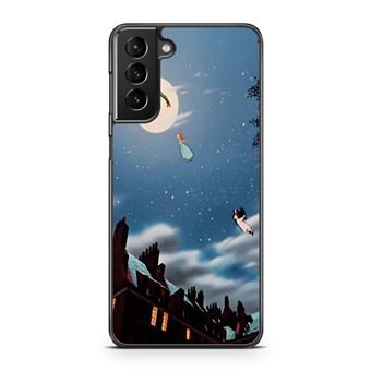 Coque rigide noire pour Samsung Galaxy S21+ Disney Peter Pan - 1