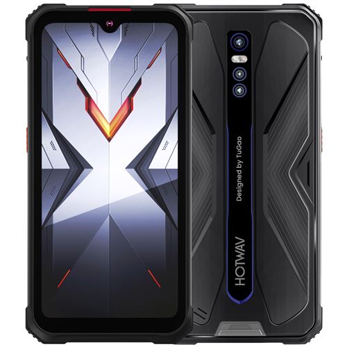Smartphone HOTWAV CYBER 9 PRO 8+128G Robuste 7500MAH 6.3pouces 4G Bleu