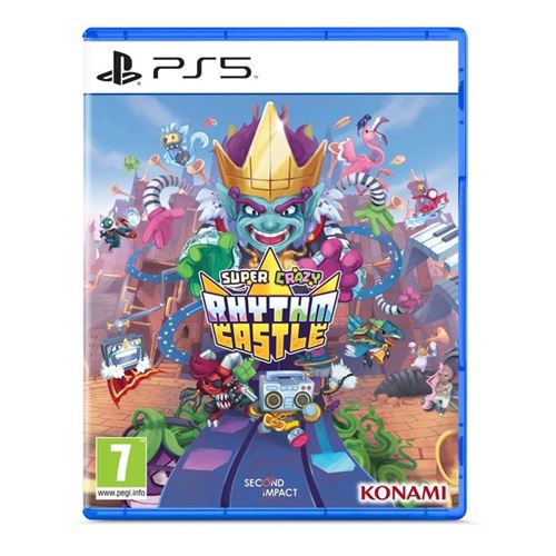 Jeu Musical KONAMI Super Crazy Rhythm Castle Co op Chaotique 30+ Titres