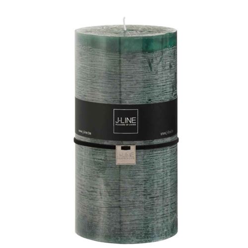 Non Communiqué Vert Bougie Cylindrique Déco "Junina" 20Cm Foncé