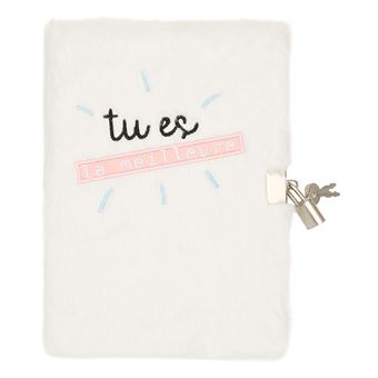 Journal Intime Peluche Tu Es La Meilleure - Draeger Paris