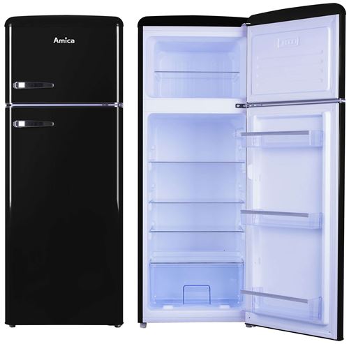  Amica VD 1442 AB r&eacute;frig&eacute;rateur-cong&eacute;lateur Autoportante 213 L E Noir