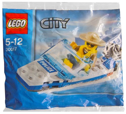 Lego® City 30017 Le Bateau De Police Polybag
