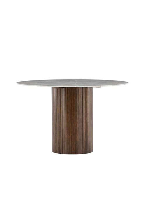 Paris Prix Gris Table À Manger Ronde - Image 2