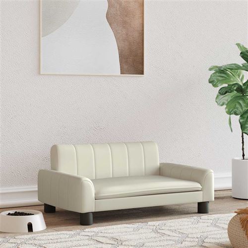 Comparer les prix de vidaXL Lit pour chien - Crème