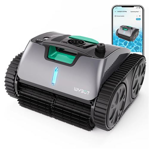 Robot piscine électrique sans fil 2h50 max d'autonomie Wybot C1 PRO