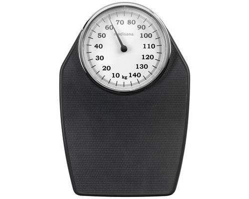 Medisana PS 100 schw. Pèse-personne analogique Plage de pesée (max.)=150 kg noir