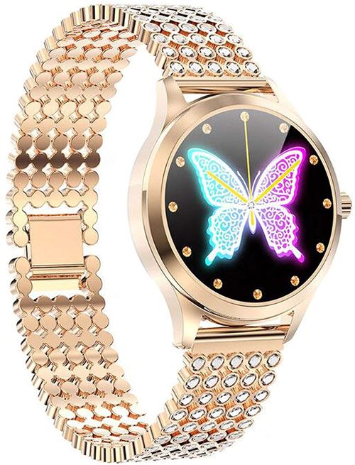 Montre Connectée Chronus LW07 Fitness Tracker IP67 Étanche-Or-Chronus