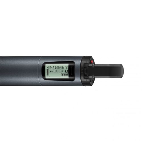 Sennheiser SKM 100 G4-S-G - Émetteur main avec bouton mute, gamme fréquence G