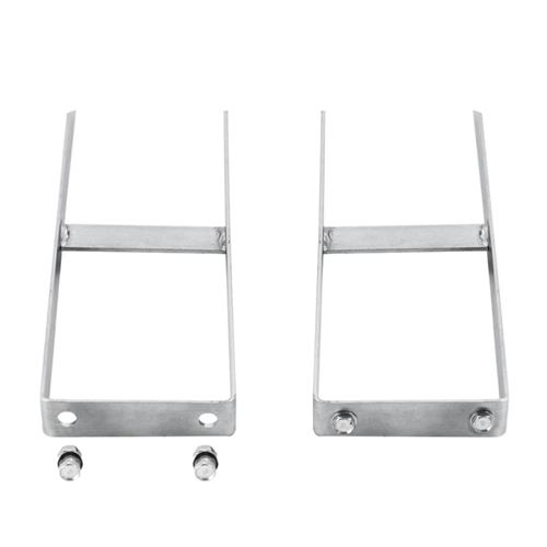Meilleurs prix pour vidaXL Grondpinnen voor HKC schutting 2 st 40 cm staal49080