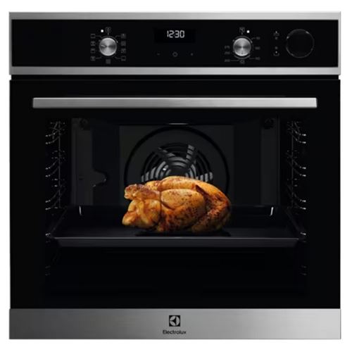Non Communiqué Inox Four Intégrable Combi-Vapeur 72L 60Cm A Aquaclean Electrolux Eoc5h40x