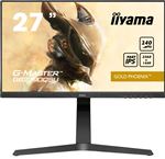 27''  G-Master Gold Phoenix, FreeSync Premium, Fast IPS, 16:9, 2560x1440, 400cd/m²,  1000:1, Haut-parleurs, 1xHDMI, 1xDisplay Port, 2xUSB, 1ms, hauteur, angle V,  pivot, Black Tuner