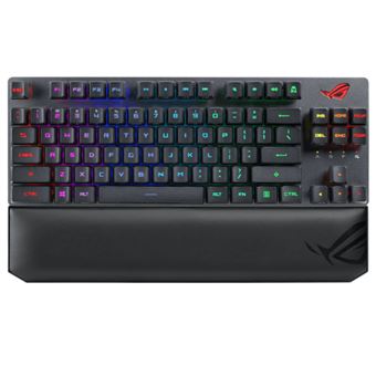 Clavier gaming sans fil Asus Scope RX TKL Wireless Deluxe Noir