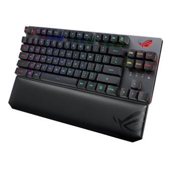 Clavier gaming sans fil Asus Scope RX TKL Wireless Deluxe Noir