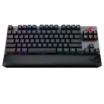 Clavier gaming sans fil Asus Scope RX TKL Wireless Deluxe Noir