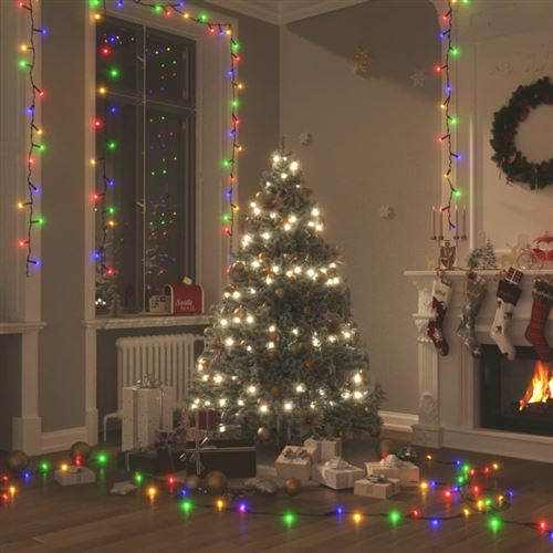 Non Communiqué Multicolour Guirlande Led Avec 1000 Led Multicolore 100 M Pvc - Image 1