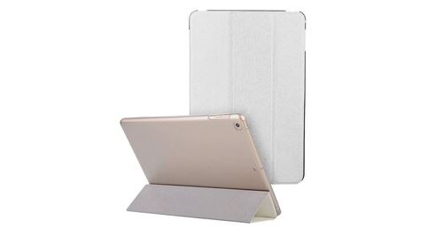 Non Communiqué Blanc Pour Ipad 6E Génération 9. 7 Étui Smart Cover En Cuir Magnétique Mince Pour Apple
