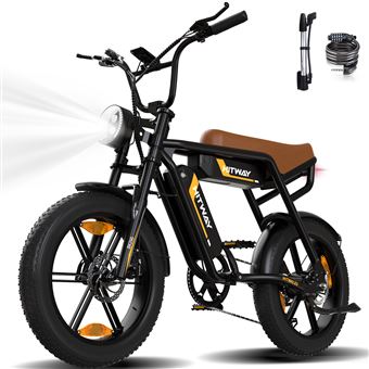 Vélo électrique HITWAY 20 *4,0 Gros Pneus, VTT Électrique E-Bike