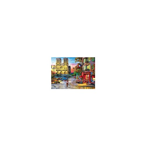Non Communiqué Multicolore Puzzle Eurographics - Dominic Davison : Notre Dame Par Dominic Davison, 1000 Pièces