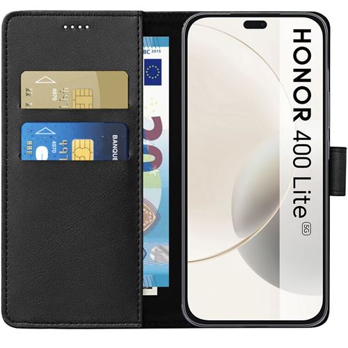 Housse Étui Pour Honor X9a, PU Cuir Et Silicone Souple Couleur Unie Portefeuille Magnétique