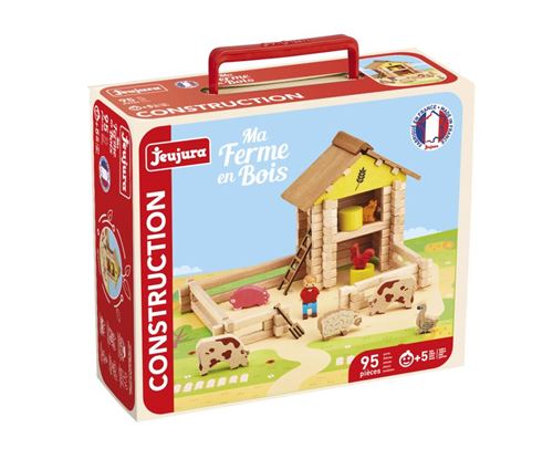 Non Communiqué Rouge Ma Ferme En Bois - 95 Pieces