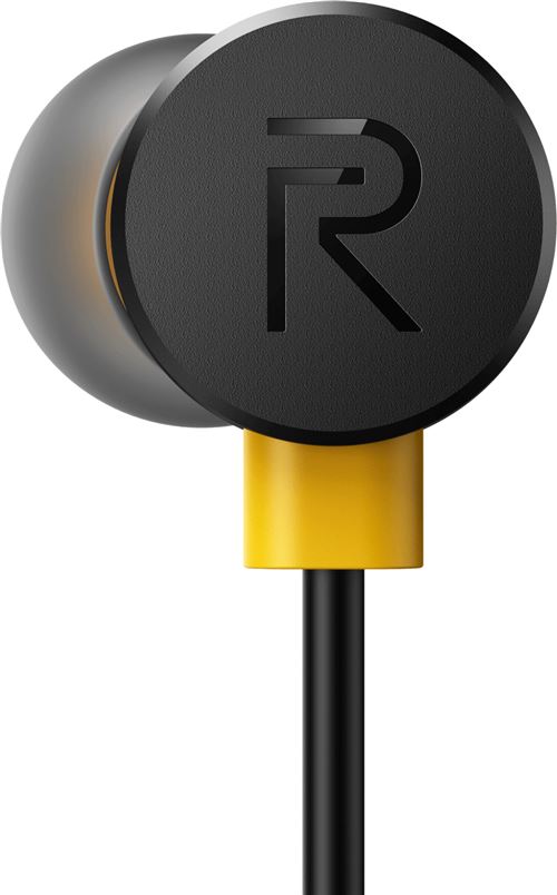 Realme Buds 2 - Écouteurs avec micro - intra-auriculaire - filaire - jack 3,5mm - noir