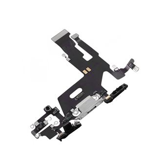 Connecteur de Charge iPhone 11 de Remplacement Connecteur Lightning Blanc - 1