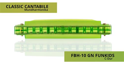 Classic Cantabile FBH-10 ON FunKids Harmonica en Do pour enfants
