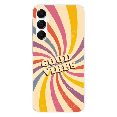 Coque en silicone imprimée compatible Samsung Galaxy A36 5G Good vibes