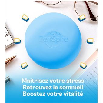 Zenspire Pocket - Coach De Respiration Et Cohérence Cardiaque Portable, Pour Sommeil Et Anti-stress