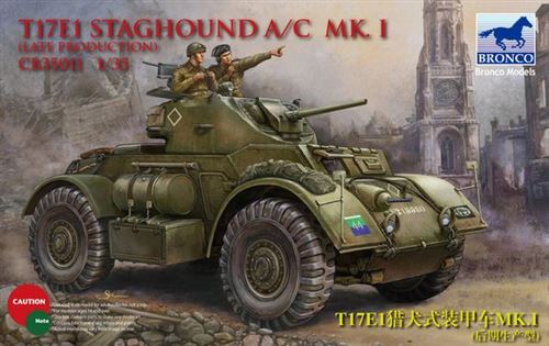 T17e1 Staghound Mk.i Late Production - 1:35e - Bronco Models