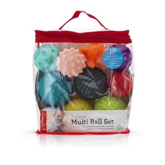 Jeu d'éveil Infantino Sac vinyle 10 balles souples