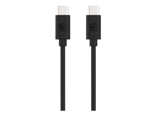 Bigben - USB-kabel - USB-C (M) naar USB-C (M) - 3 A - 2 m - zwart
