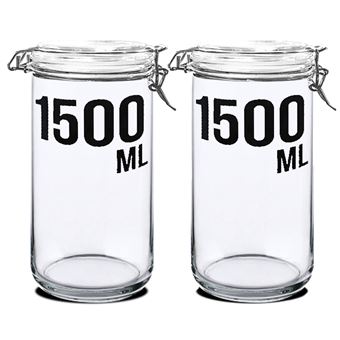 TMISHION Bocal Hermétique Transparent Ensemble De Bocaux Hermétiques