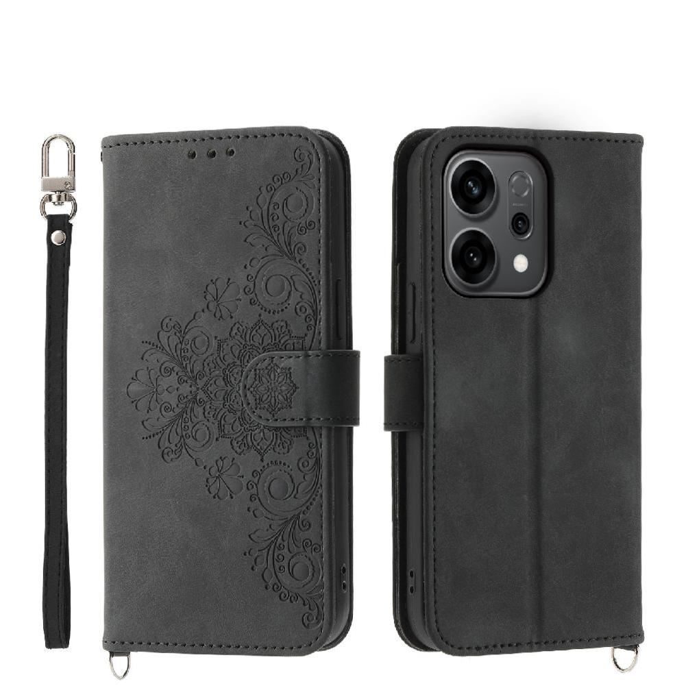 Étui Portefeuille Magnétique Pour Oppo Reno 14 5G / Reno14 F – Cuir PU Doux – 3 Emplacements Cartes – Kickstand - 13
