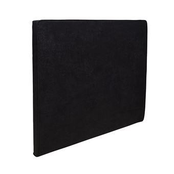 MERINOS Tête de lit Melty velours nuit 140cm (150cm finie)
