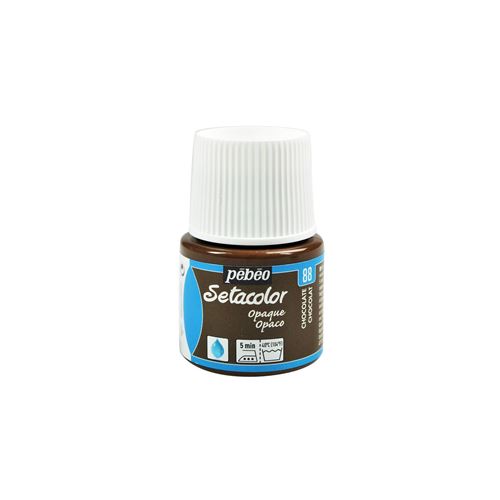 Pebeo Peinture Setacolor Pour Tissus Opaques P&eacute;b&eacute;o 45 Ml - Chocolat