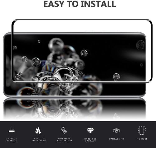 Samsung Galaxy S20 /Plus/ Ultra Film écran en verre trempé intégrale 3D  incurvé
