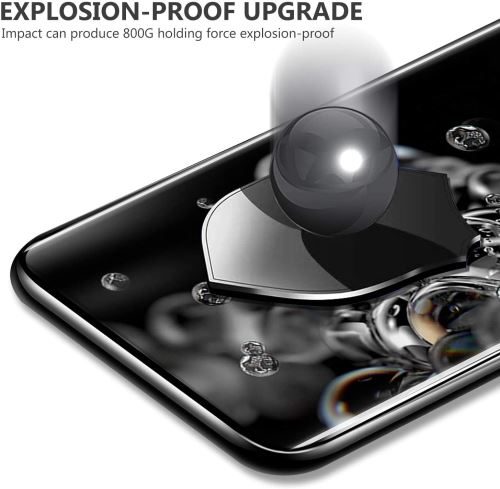[1 Pack] (6.9) Samsung Galaxy S20 Ultra 5G Protecteur d'écran, HD  Transparent Verre Trempé Protection Film pour Galaxy S20 Ultra 5G