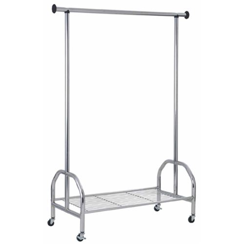 Paris Prix - Portant à Vêtements Design badis 165cm Argent