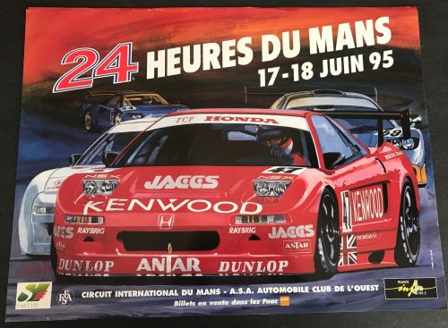 24H du Mans - 1995 - Honda - AFFICHE