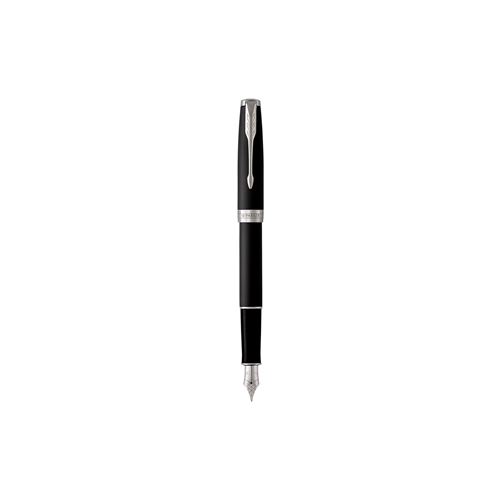 Stylo plume Sonnet noir mat plume moyenne