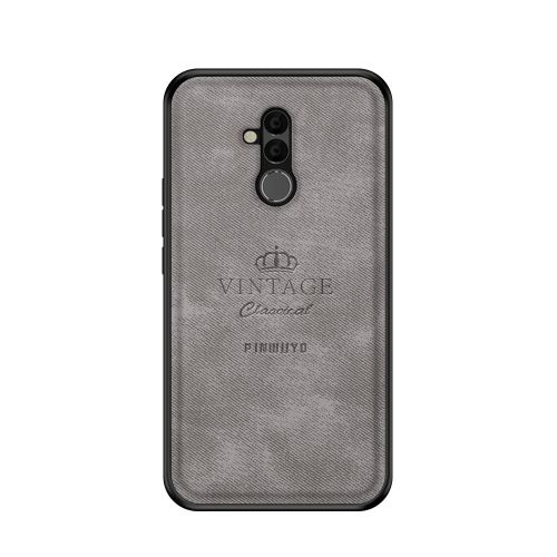 Coque en TPU hybride gris pour votre Huawei Mate 20 Lite/Maimang 7