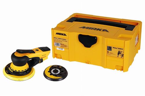 Ponceuse excentrique 220V 5650CV Deros MIRKA - Ø 125/150 mm - en coffret de transport - MID5650202CA