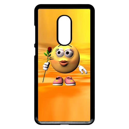 Coque Xiaomi Redmi Note 4 Smiley Rose