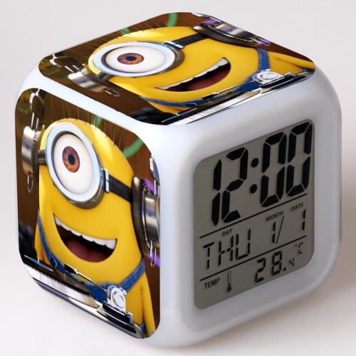 Stack Multicolore Réveil Enfant Led Multifonctionnel Coloré - Despicable Me23 #21 - Image 1