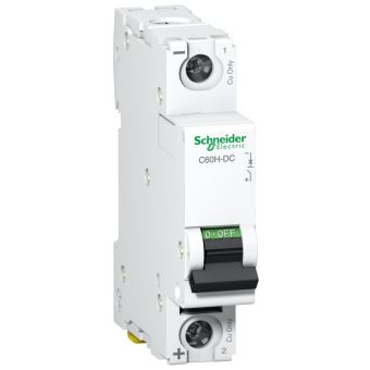 Acti9 C60H-DC - disjoncteur modulaire - 1P - 4A - C curve - 1